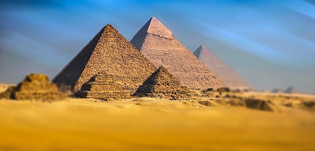 Pyramids at Egypt